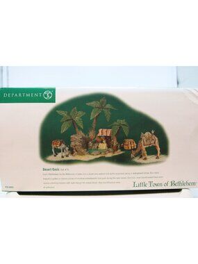 Dept 56 Little Town of Bethlehem - Desert Oasis